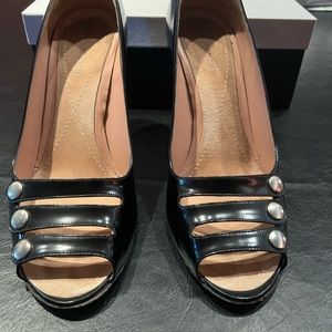 Marc Jacobs Calf Air Black Heels - Size 39.5
